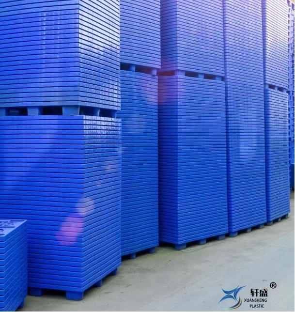 在貨架上如何正確擺放使用塑料托盤？