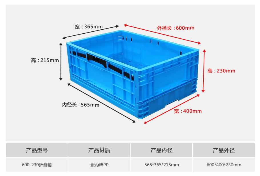 軒盛塑業(yè)600-230塑料折疊周轉(zhuǎn)箱 軒盛塑業(yè)600-230塑料折疊周轉(zhuǎn)箱