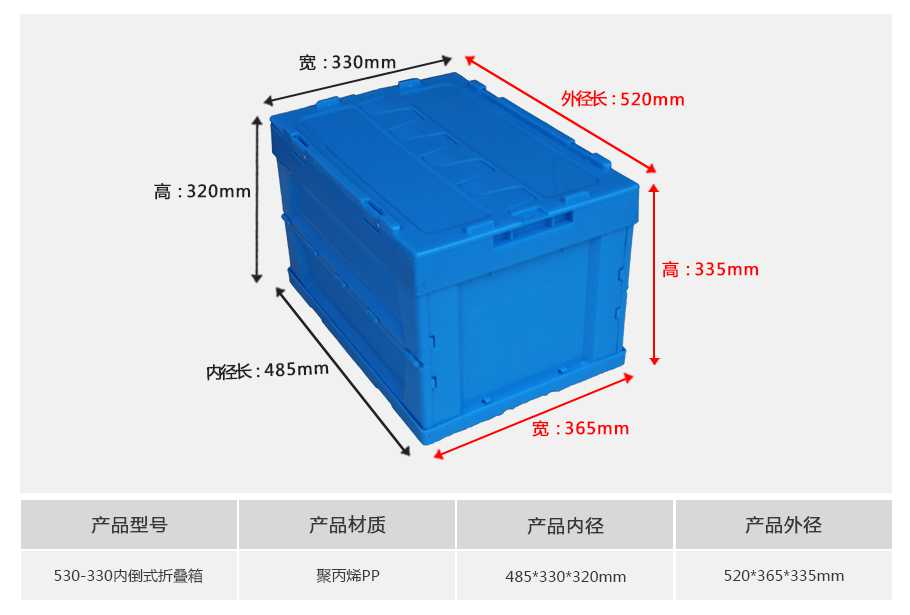 軒盛塑業(yè)530-330塑料內(nèi)倒式折疊周轉(zhuǎn)箱 軒盛塑業(yè)530-330塑料內(nèi)倒式折疊周轉(zhuǎn)箱